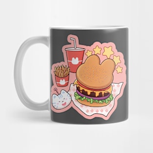 Hamburger Set Mug